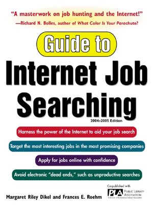 cover image of Guide to Internet Job Searching 2004-2005